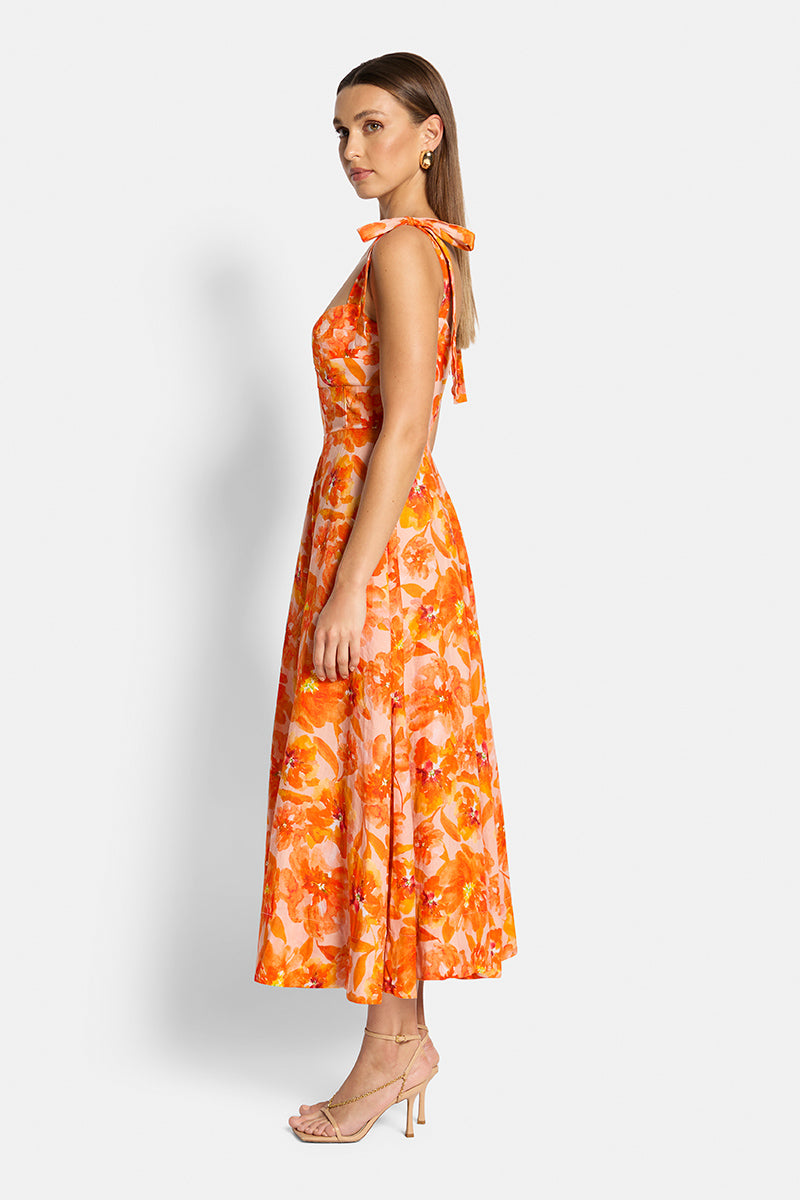 Genevieve Midi Dress Goldilocks Boutique + Ciss & Cola Genevieve Midi Dress Goldilocks Boutique + Ciss & Cola