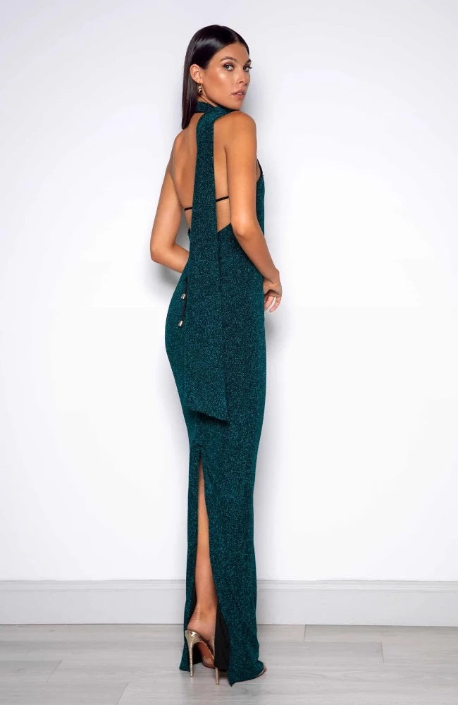 Noah High Neck Gown – Goldilocks Boutique + Ciss & Cola